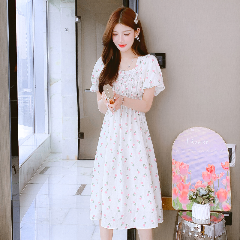 womens-summer-2025-french-style-tea-dress-with-short-sleeves-and-cinched-waist_1